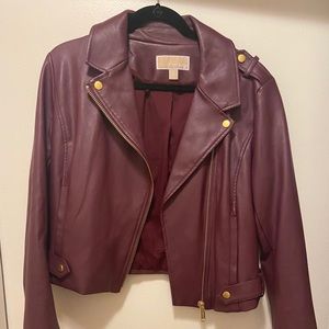Michael Kors Vegan leather jacket